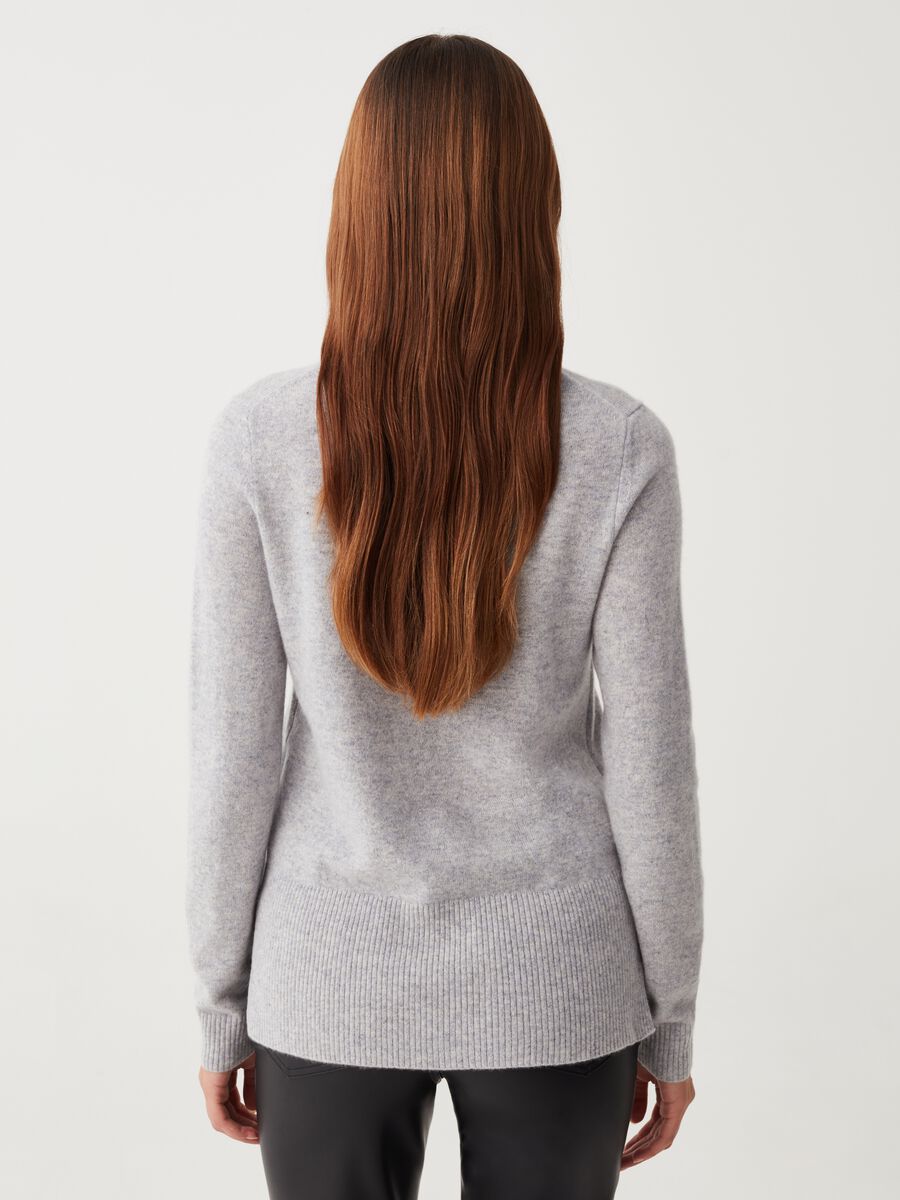 Pullover in cashmere a collo alto_2