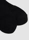 Seven-pack of black ankle socks in organic cotton jersey blend_2