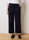Blue blend regular fit trousers_1