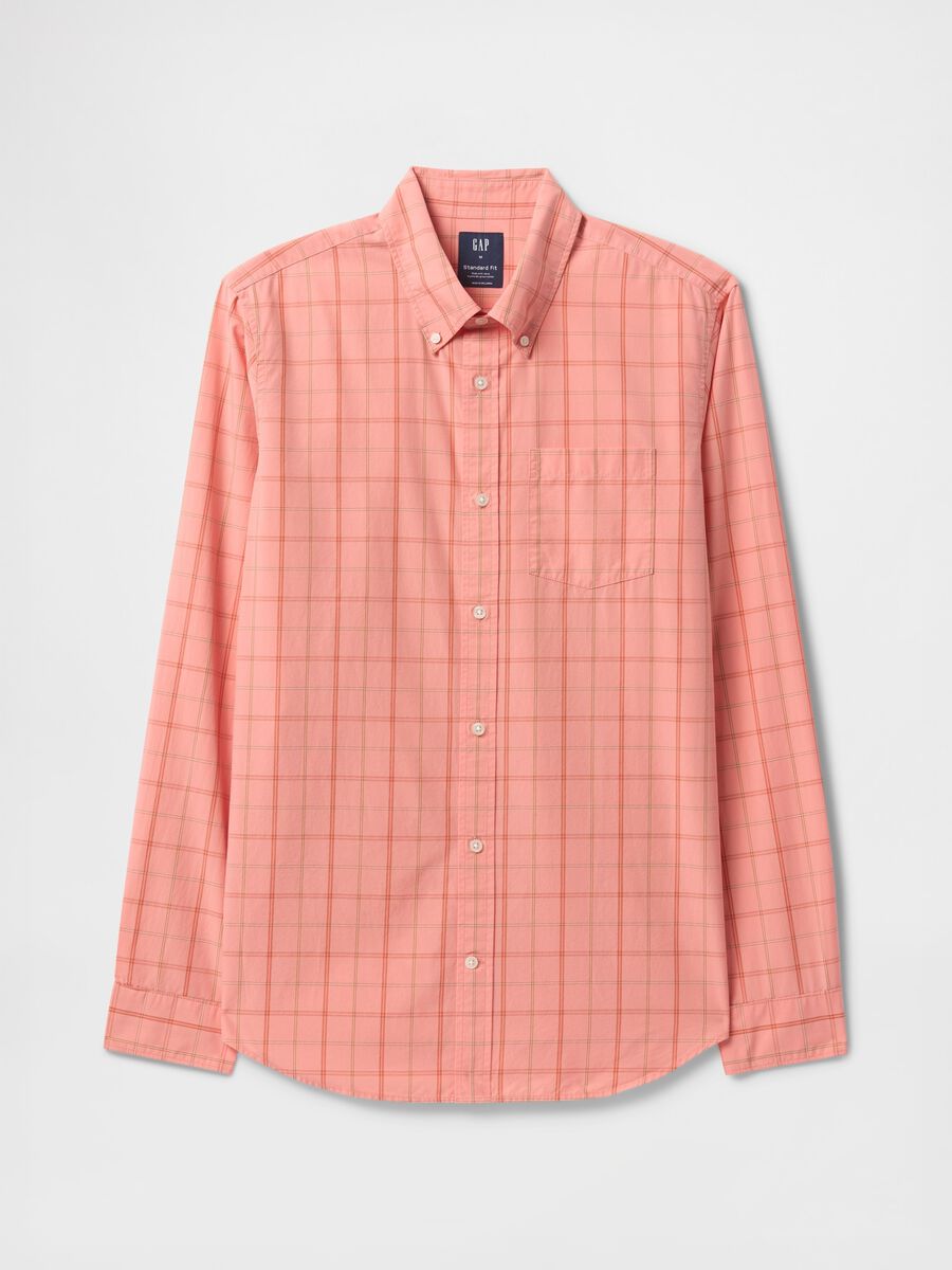 Pink Checked Cotton Shirt_3