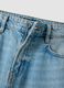 Jeans lavaggio chiaro denim in puro cotone barrel fit_1