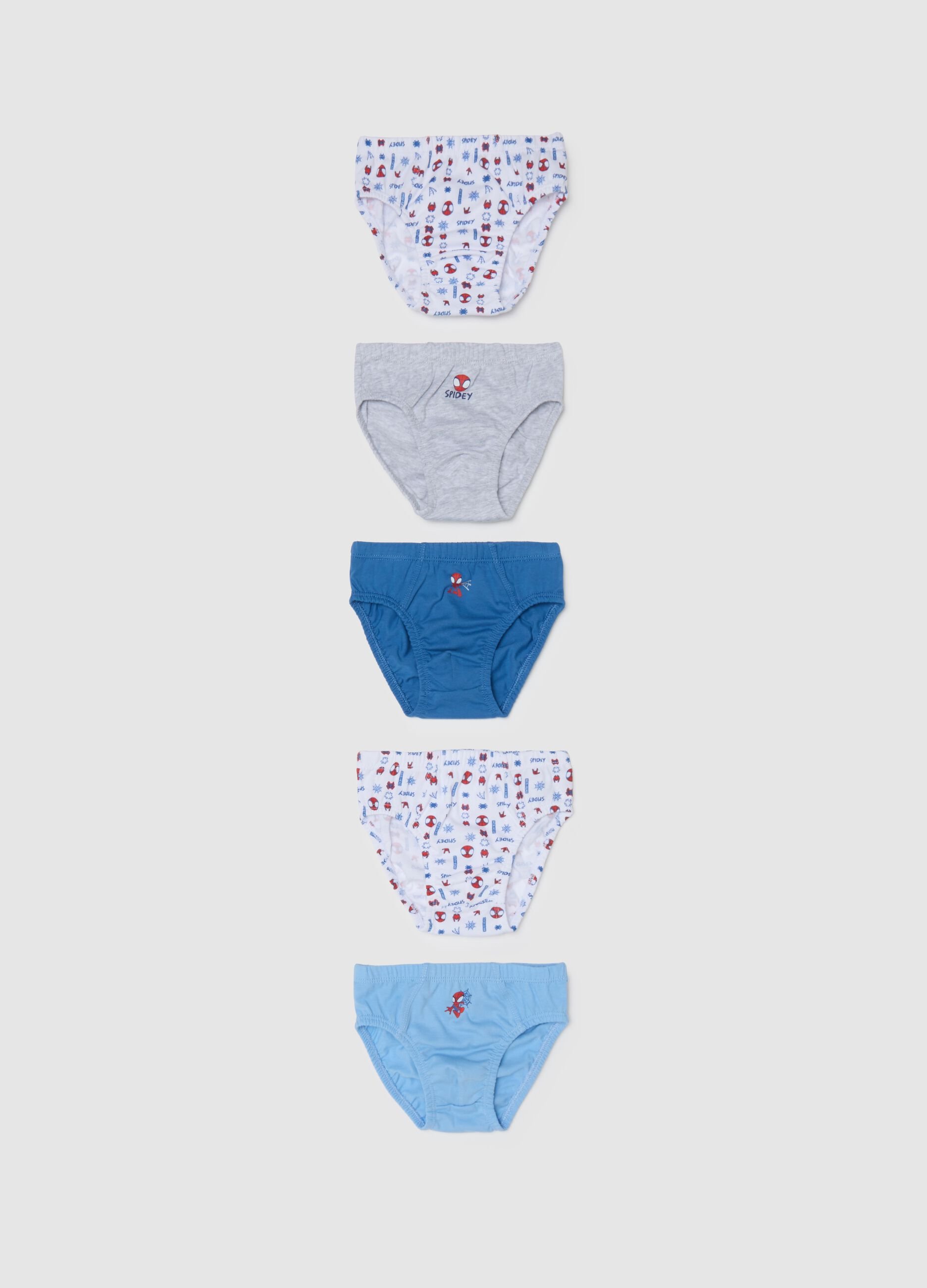 Multipack of newborn cotton underwear in multicolour regular fit