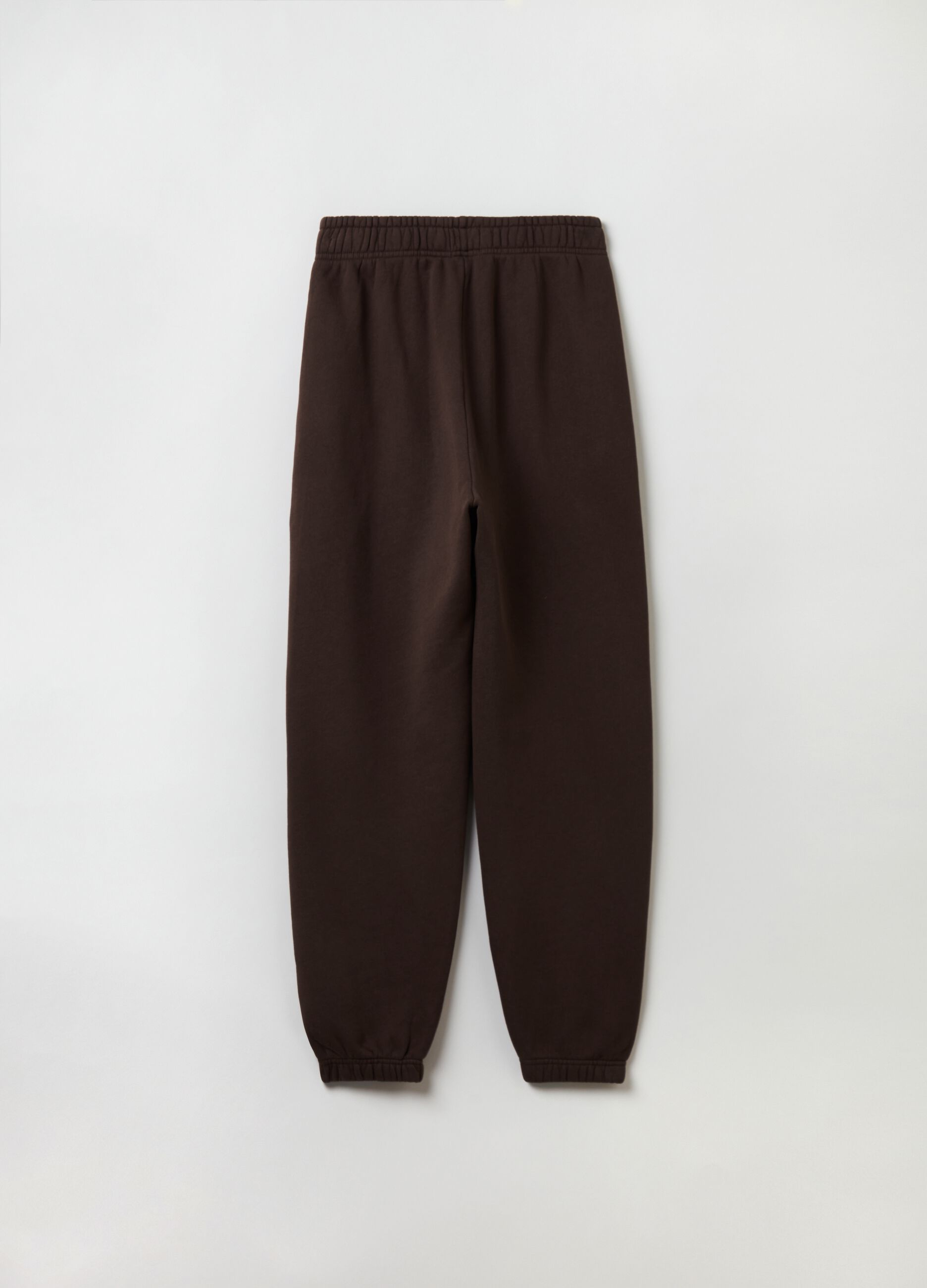 Joggers Sweatpants Chocolate Brown_7
