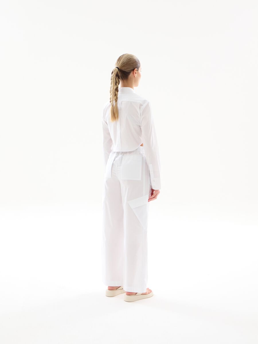 Crop Shirt White_5