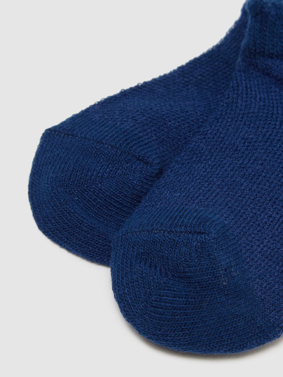 Bipack calze corte in misto cotone multicolor da neonato regular fit_2