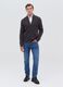 Full-zip cardigan with high neck_0