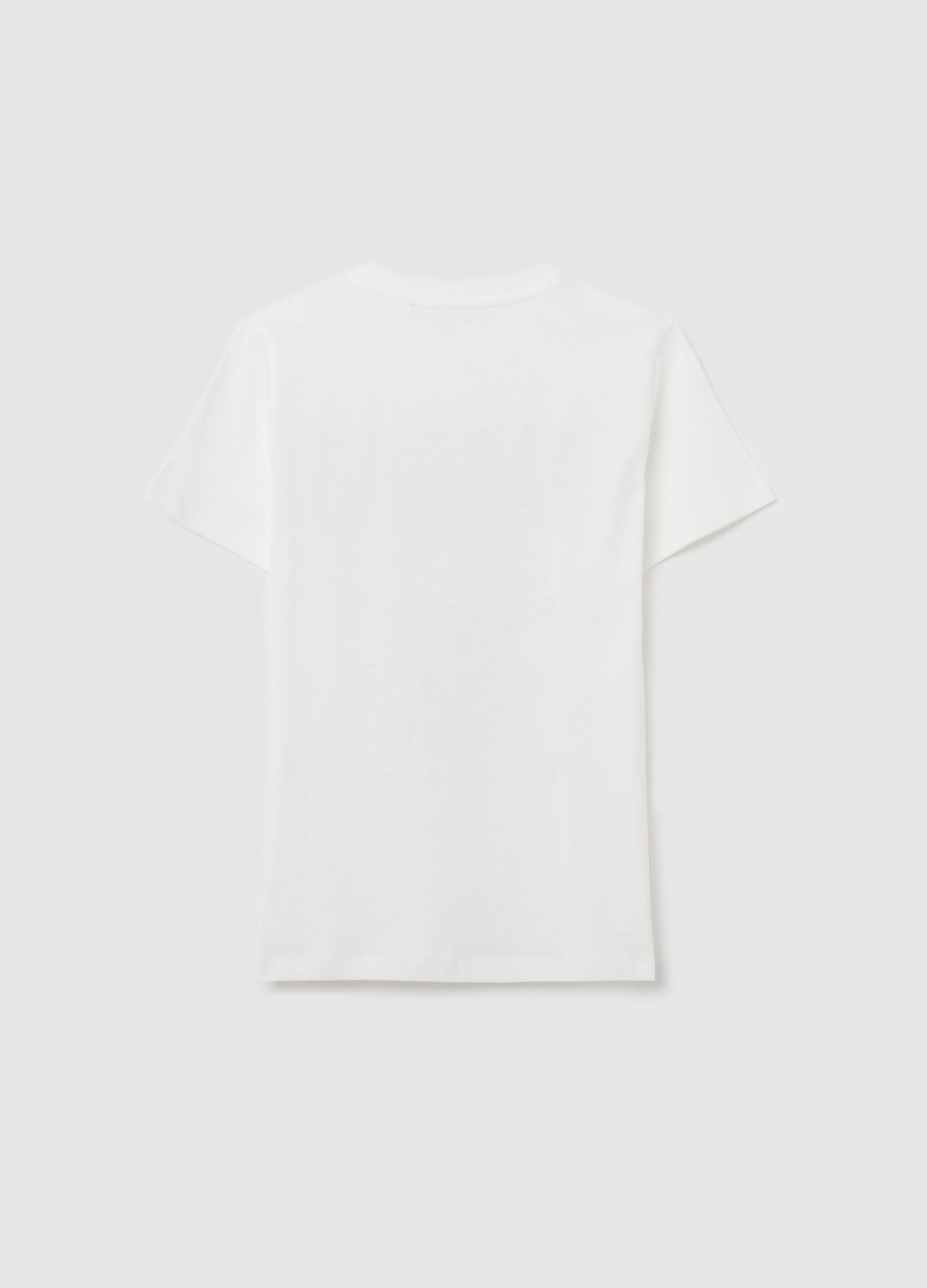 T-shirt in cotton with "Sportswear University” print