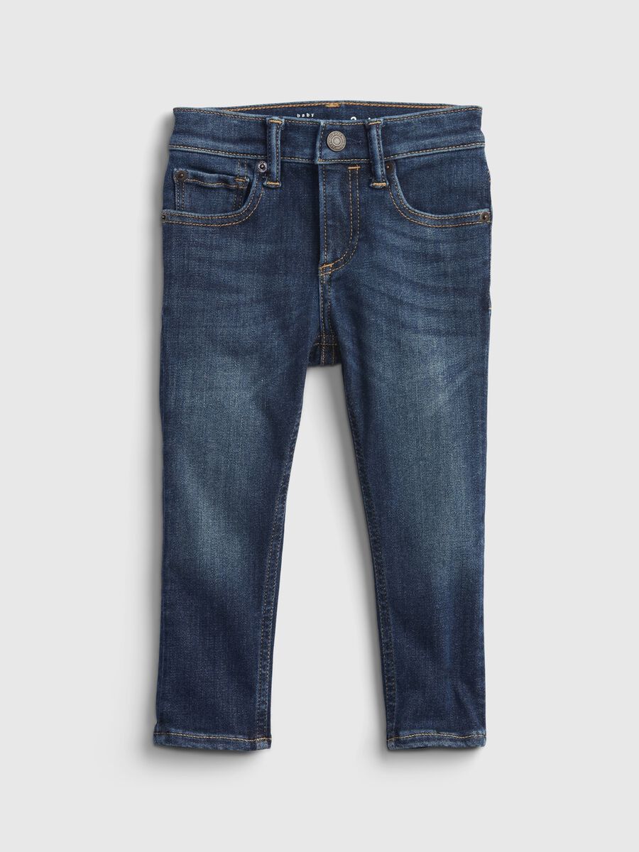 Skinny-fit jeans with five pockets_0