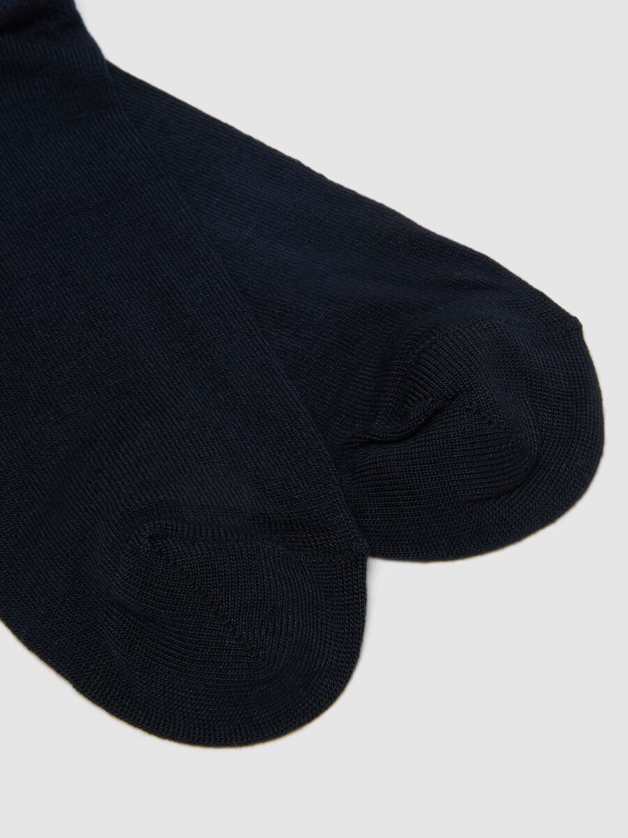 Tripack blue ankle sports socks_1