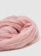 Sciarpa leggera rosa regular fit_1
