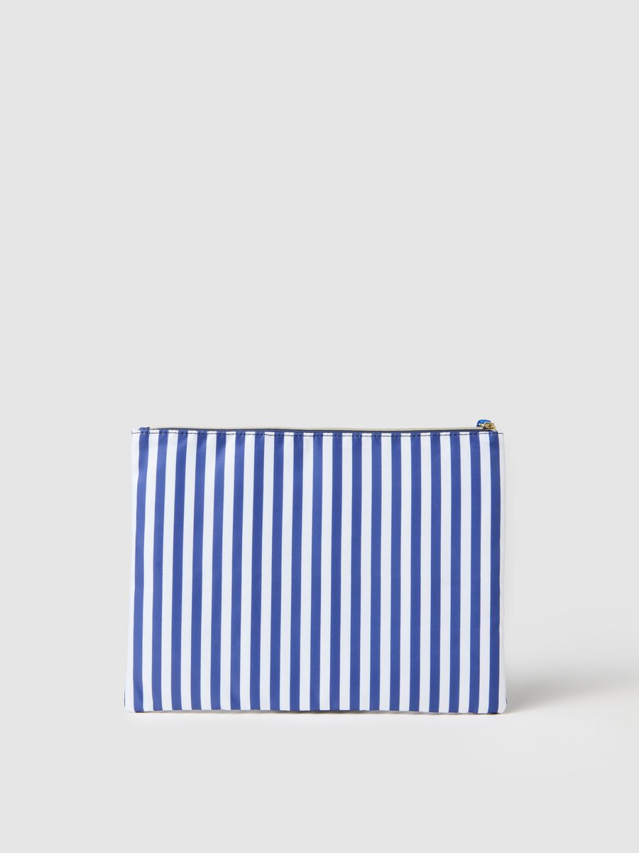 Women's clutch bag with multicolour summer patterns_1