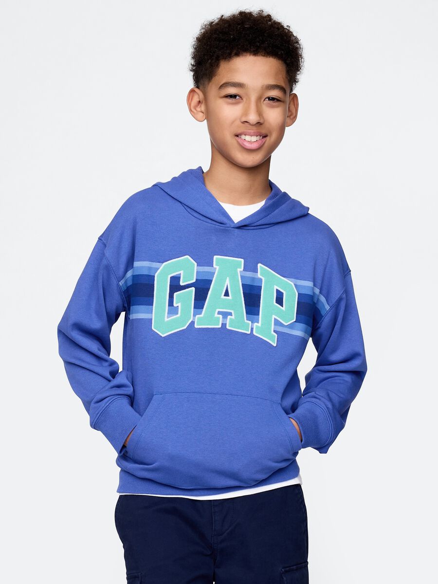 Blue Hoodie with GAP Logo_0