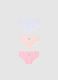 Tripack of multicolored elastic cotton girls' briefs regular fit_0