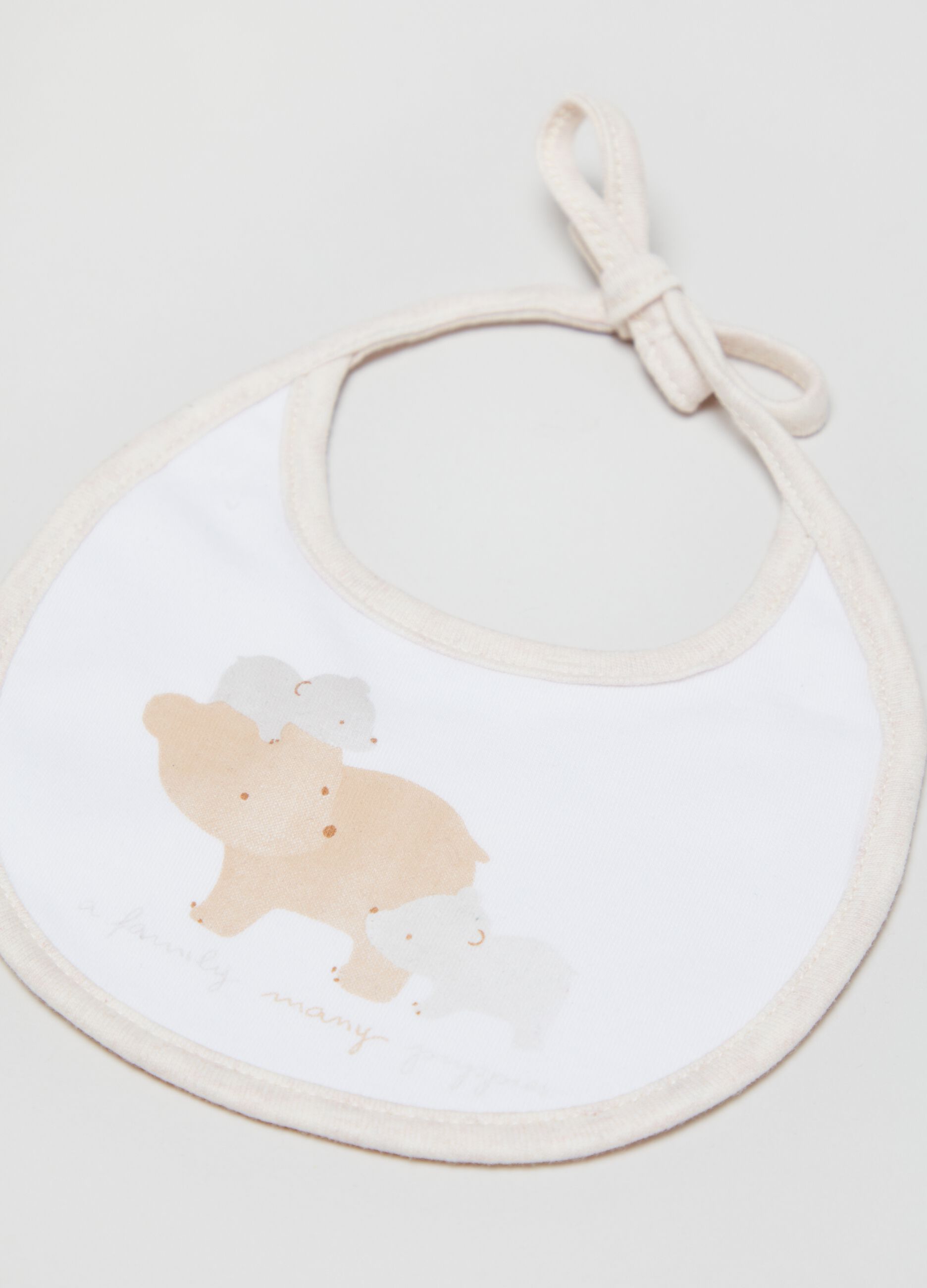 Bipack bavaglini con stampa orsetti _2
