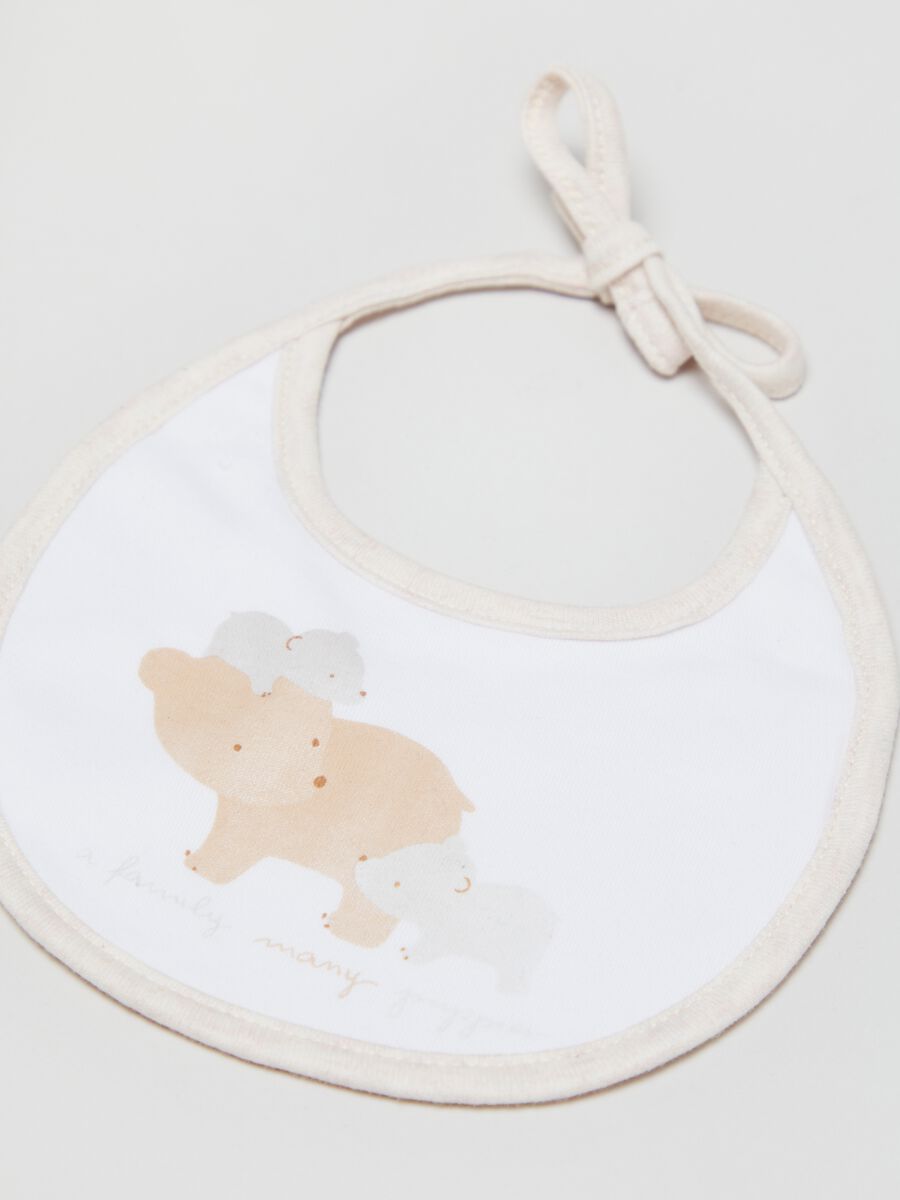 Bipack bavaglini con stampa orsetti _2