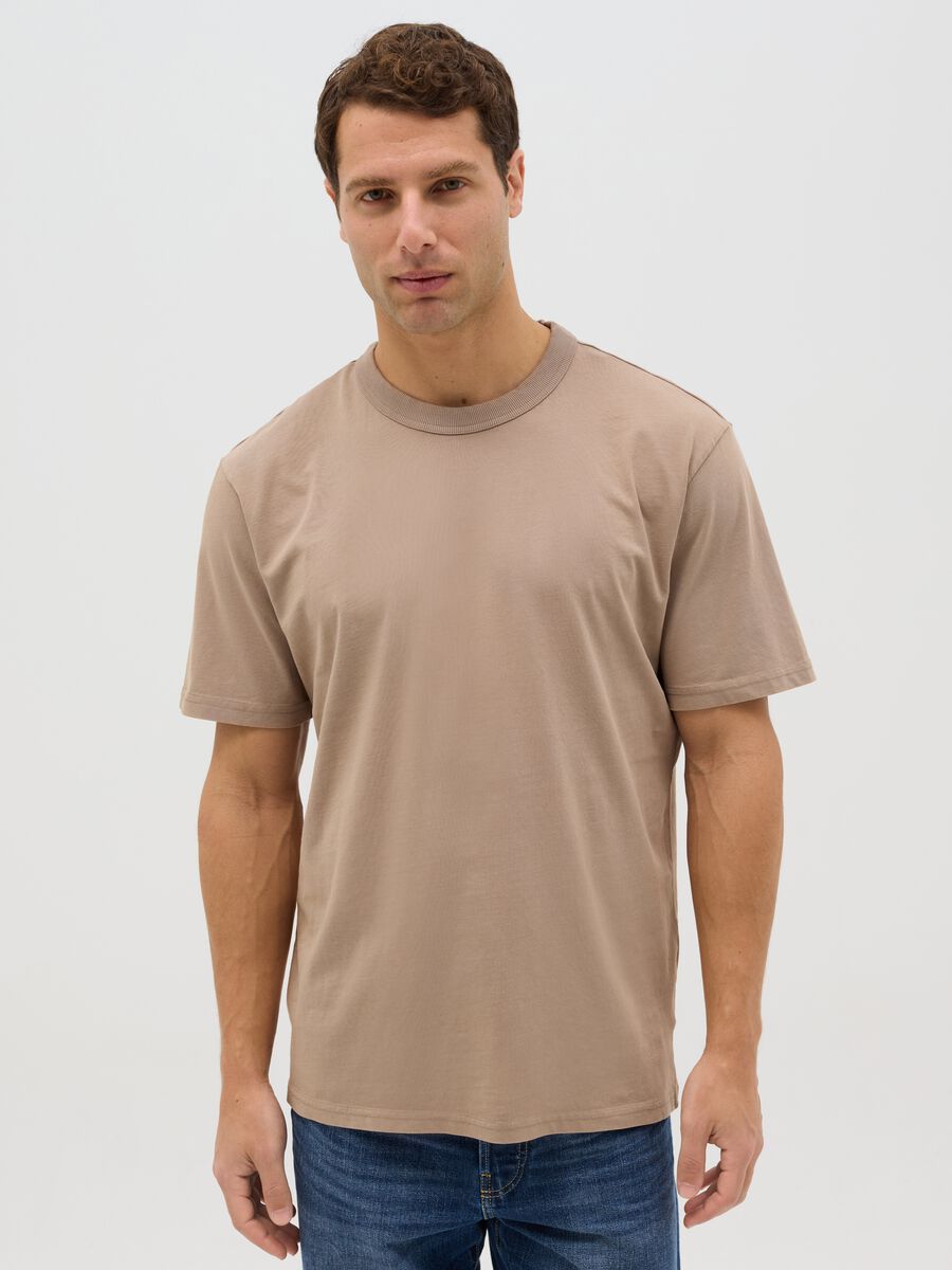 Short Sleeve Cotton T-Shirt_0