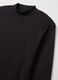Fleece sweatshirt with mock neck_5