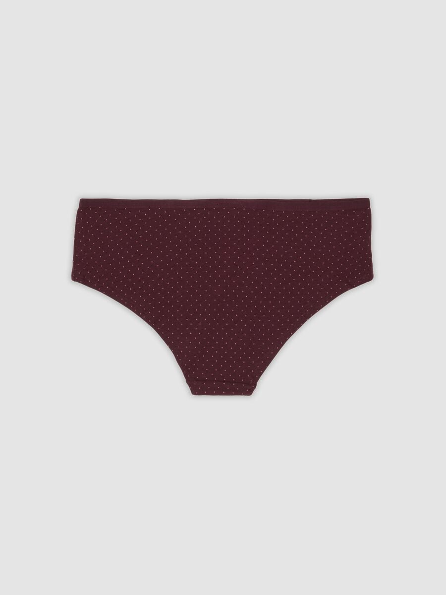 Multipack di cinque slip in cotone organico elasticizzato_1