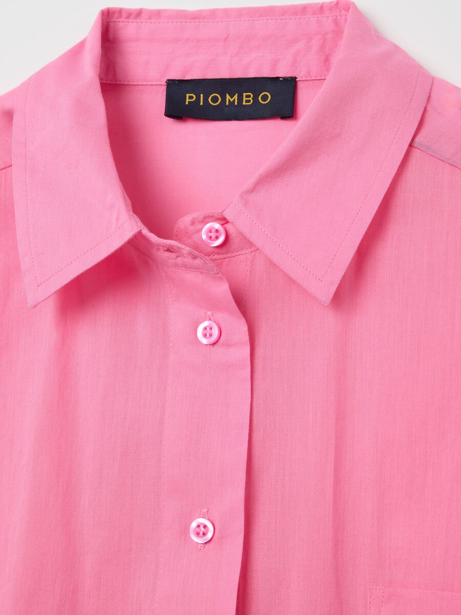 Light blue shirt in 100% cotton_5