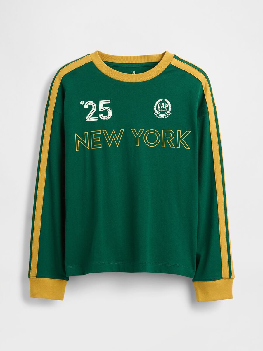 Maglia verde a maniche lunghe_0