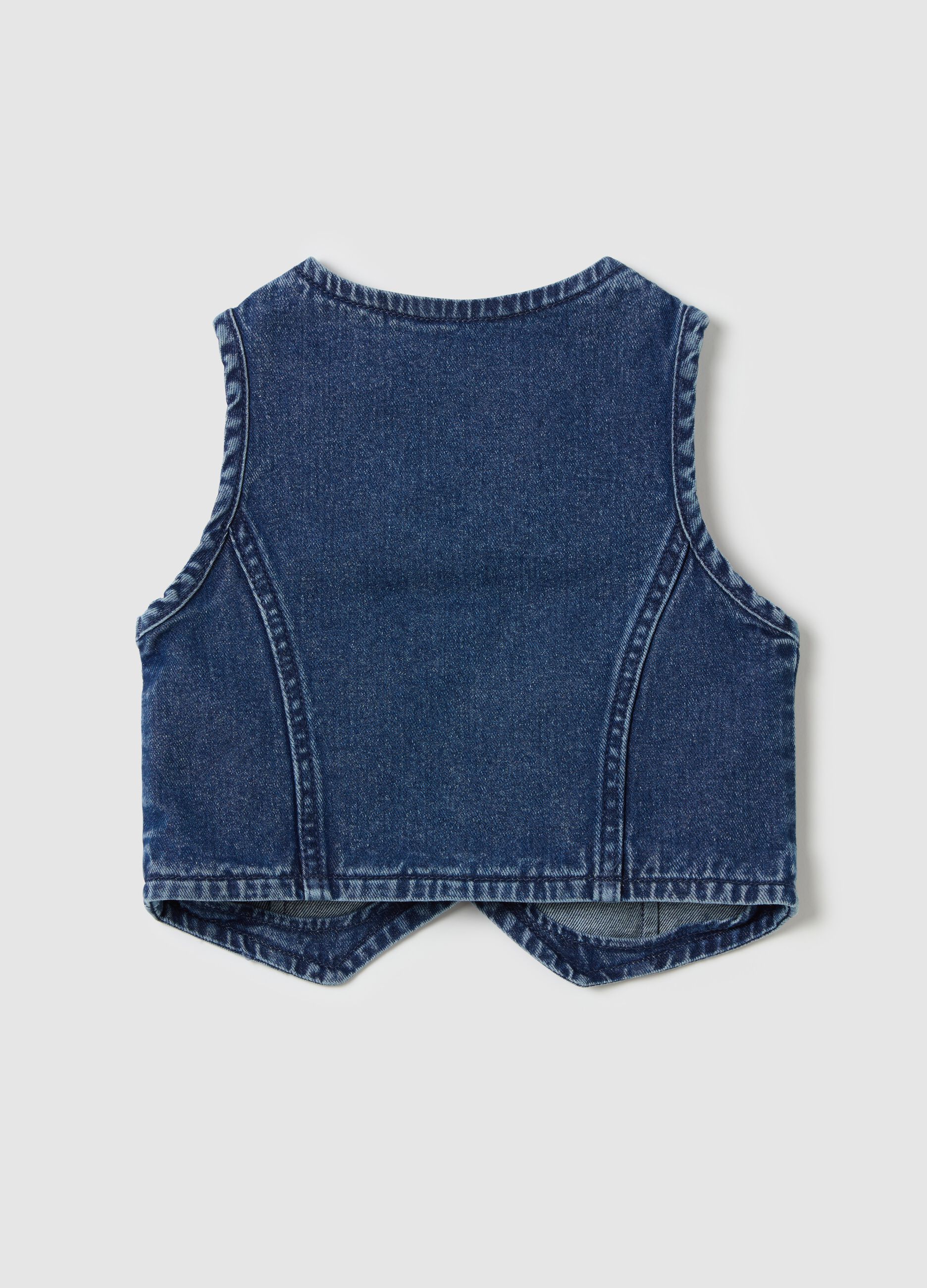 Gilet in denim 
