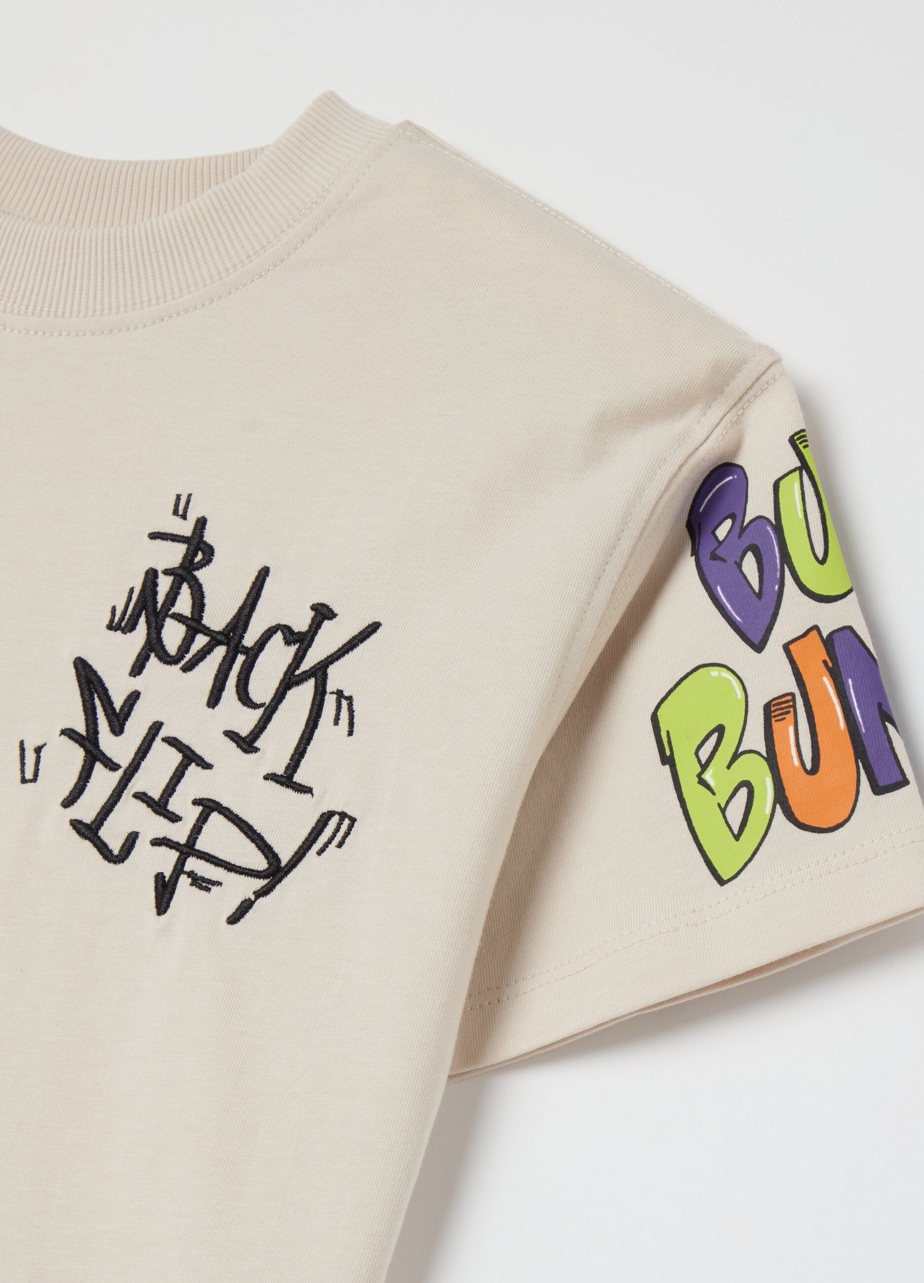 T-shirt in cotone con stampa Bugs Bunny