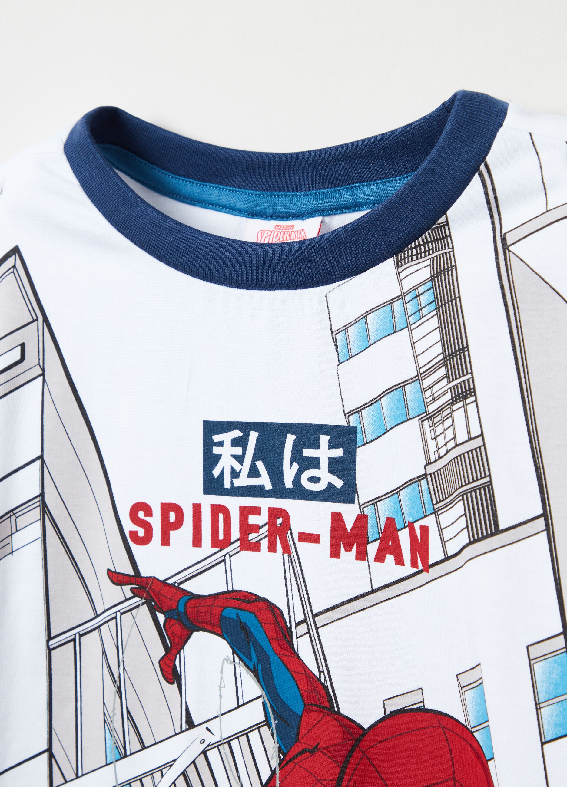 Pigiama in cotone con stampa Spider-Man_2