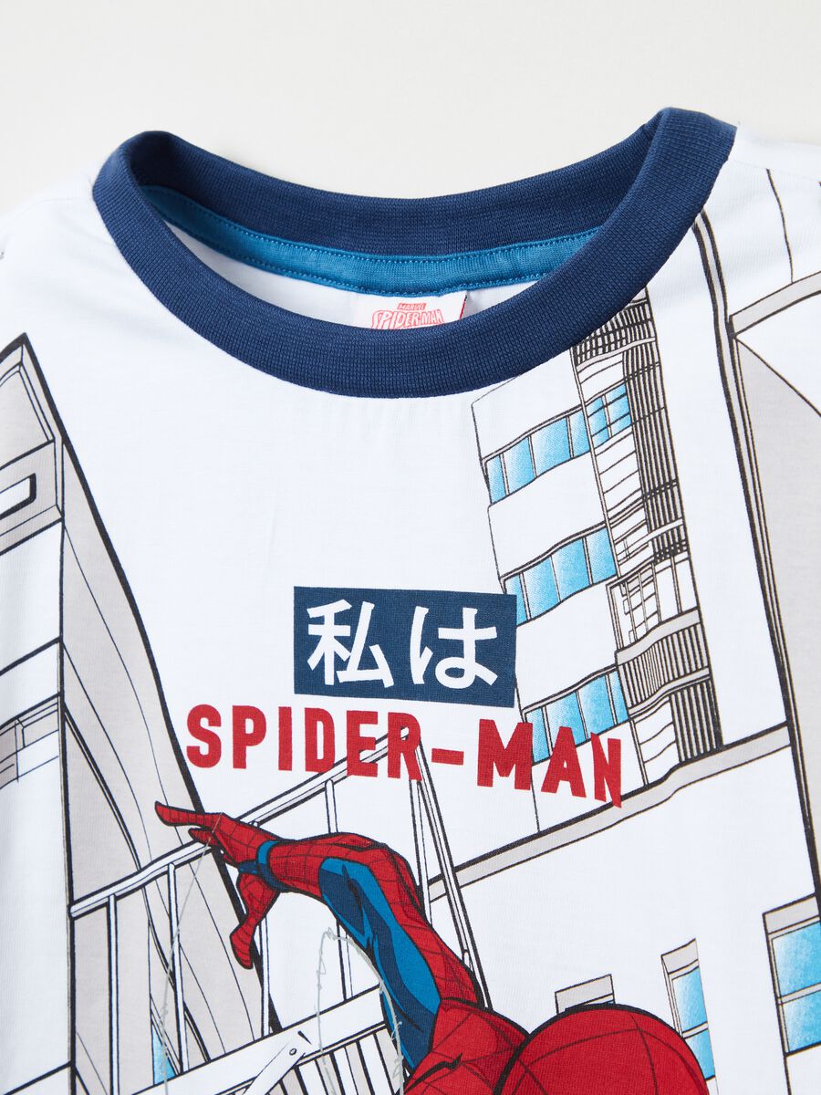 Pigiama in cotone con stampa Spider-Man_2