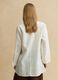 White pure linen shirt with oversized fit_3