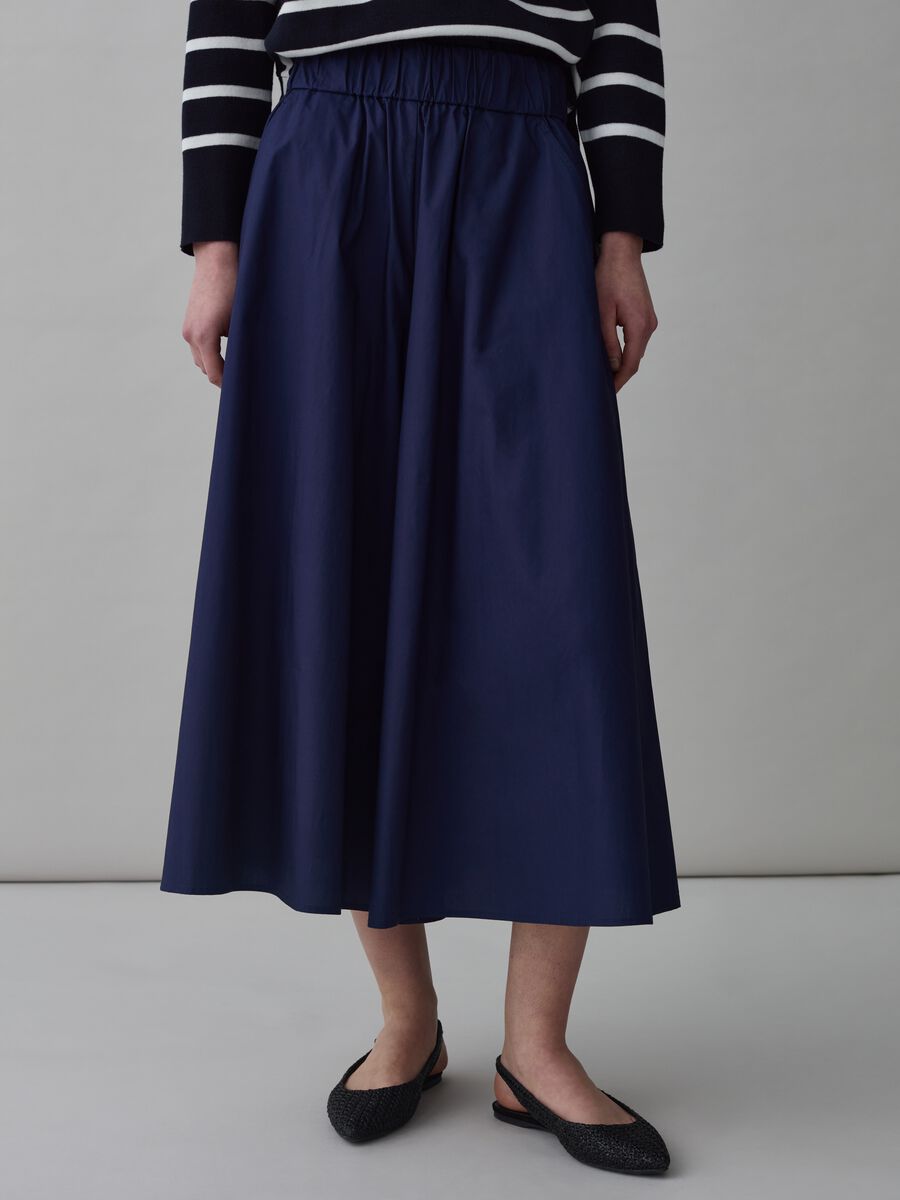 Culottes in poplin_1