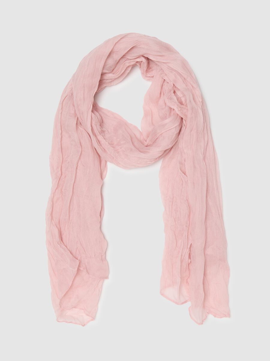 Light pink scarf regular fit_0