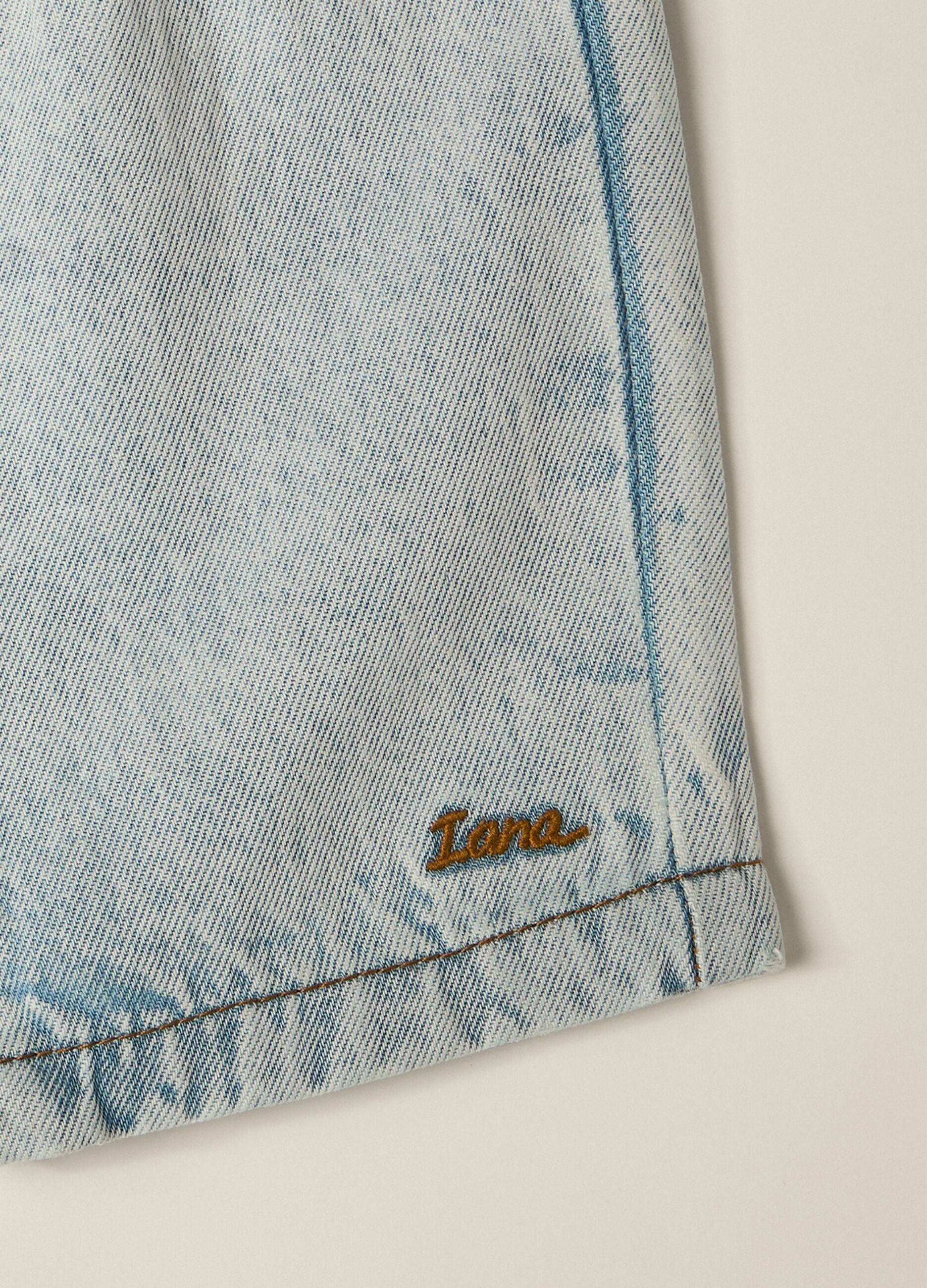 IANA Baby Mixed Cotton Denim Shorts