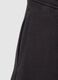 Children's trousers in pure black cotton regular fit_3