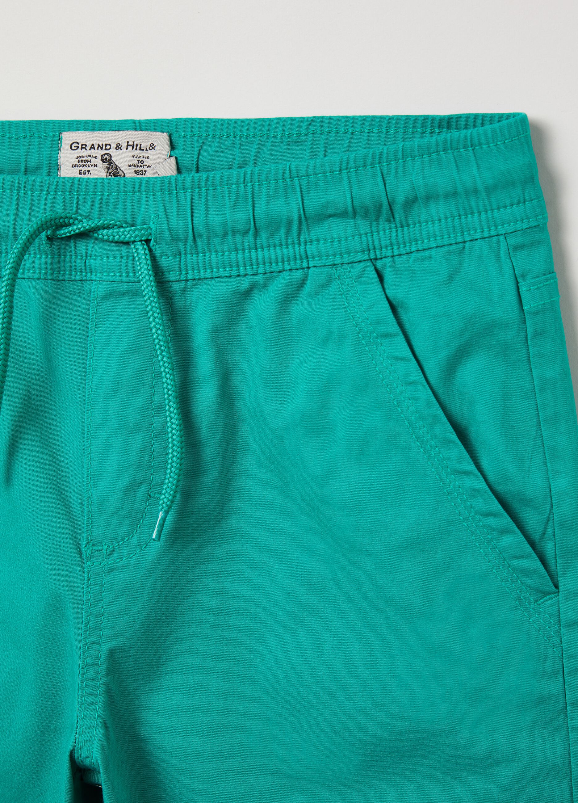 Bermuda jogger in popeline Grand&Hills_2