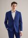 Blue Slim Fit Single-Breasted Blazer_0