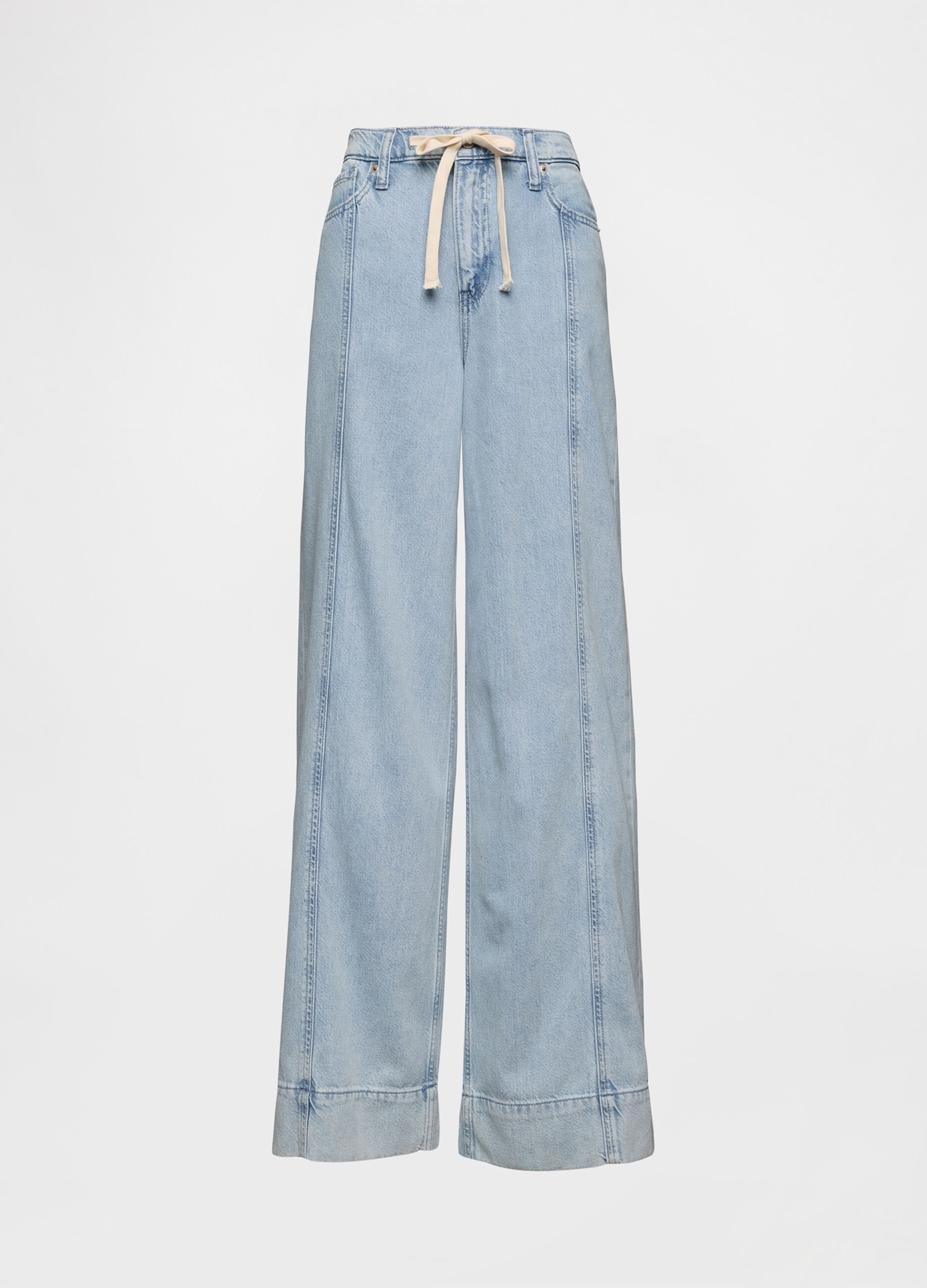 Light Denim Wide Leg Trousers by Gap