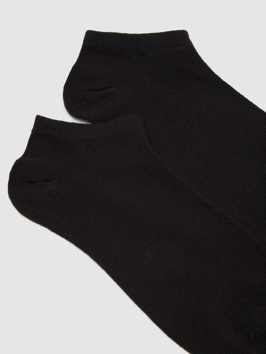 Women's Cotton Black Socks Set Regular Fit_2