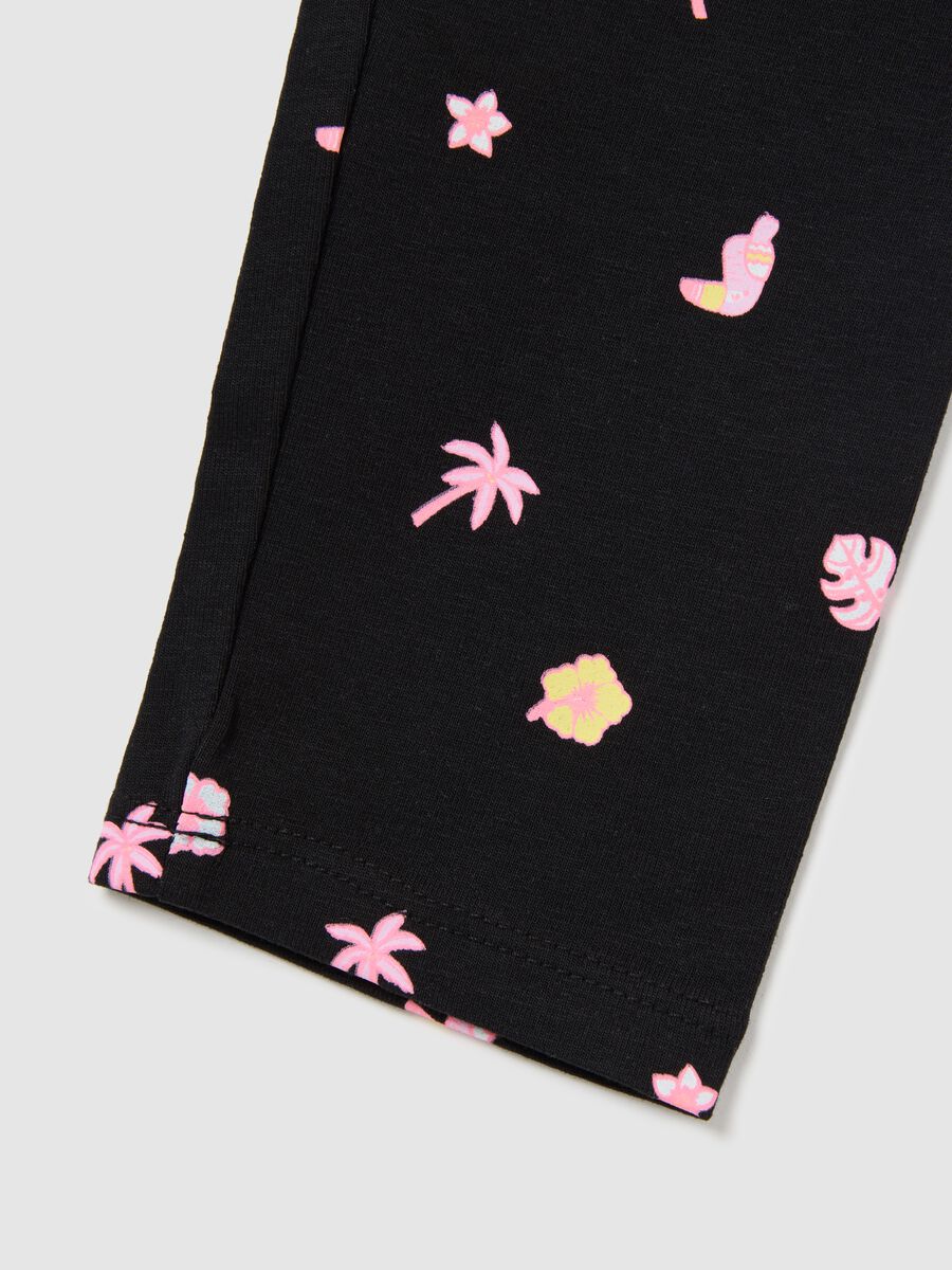 OVS Kids Stretch Cotton Leggings_3