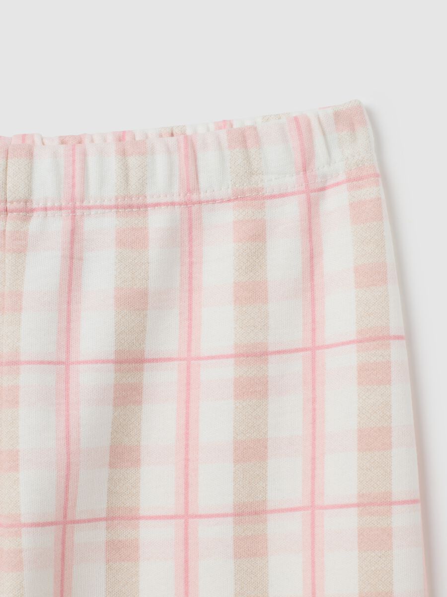 Pink Pure Cotton Girl's Pyjama Set_2
