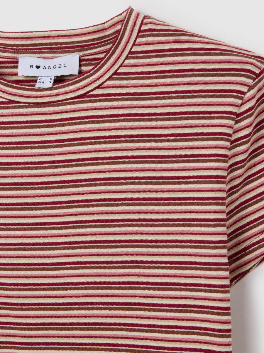 Women's Multicolour Pure Cotton T-shirt_5