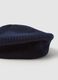 Girl's Pure Blue Wool Beret_3