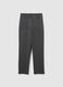 Grey Regular Fit Trousers_4