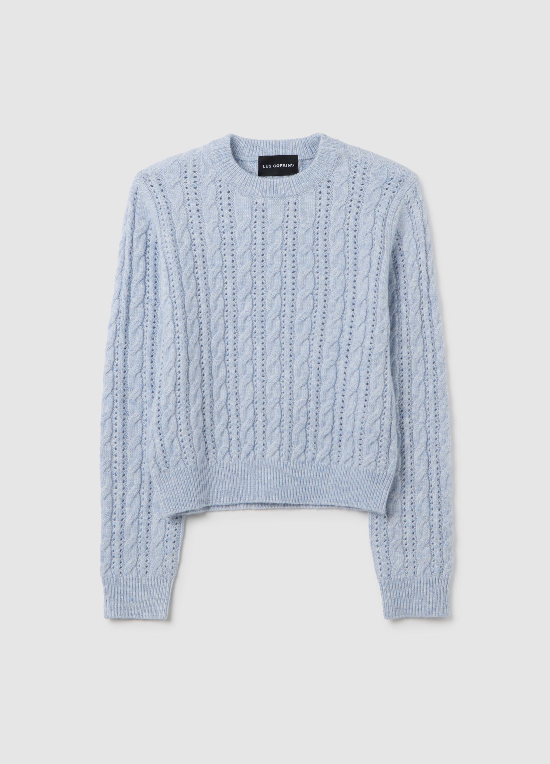 Maglione azzurro regular fit