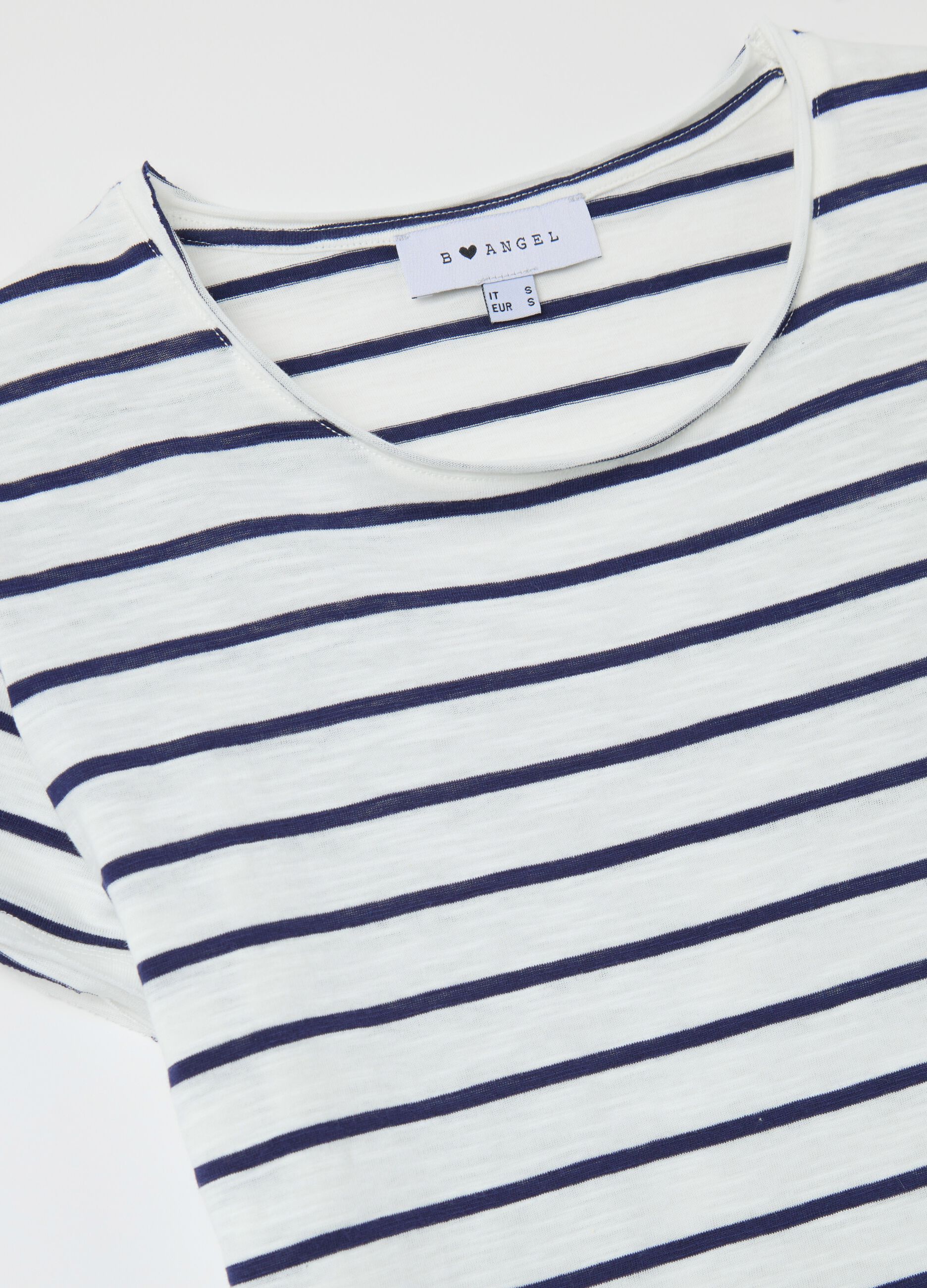 T-shirt in slub jersey