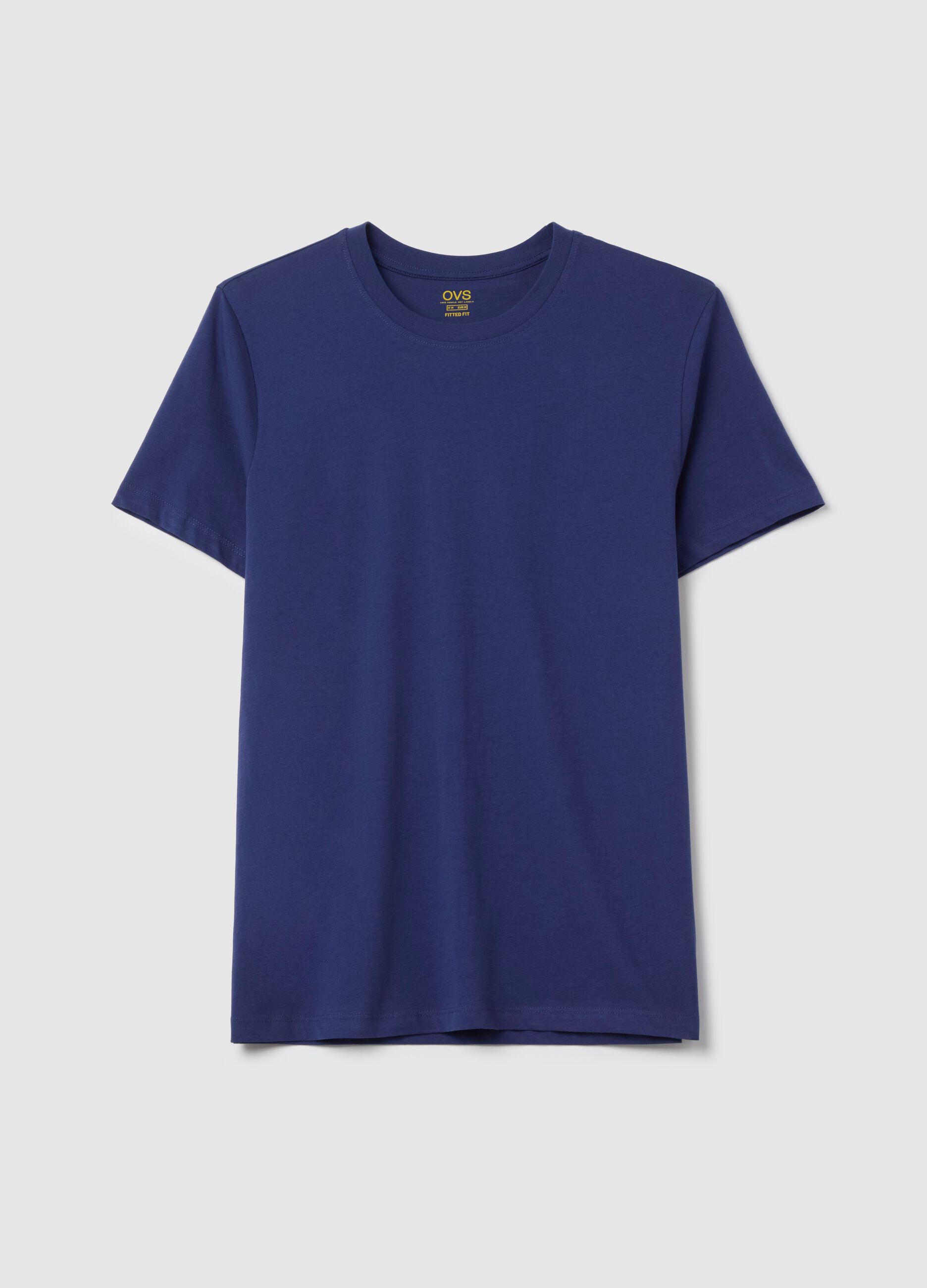 Relaxed-fit T-shirt with round neck