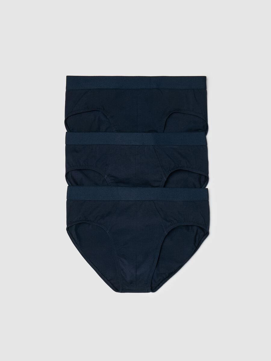 Three-pair pack briefs in stretch cotton_4