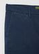 Slim Fit Blue Stretch Cotton Trousers_5