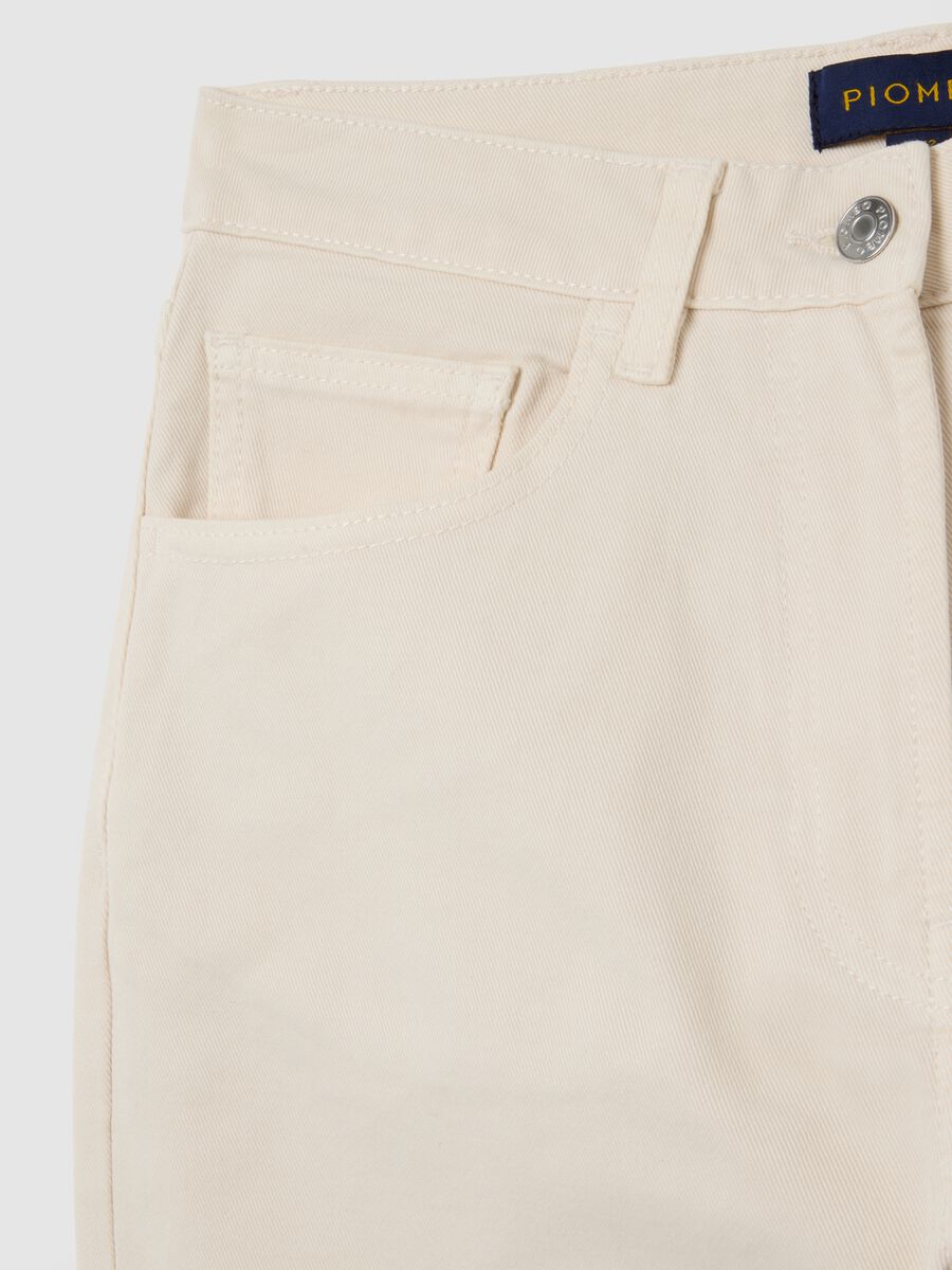 White wool straight-leg trousers_1
