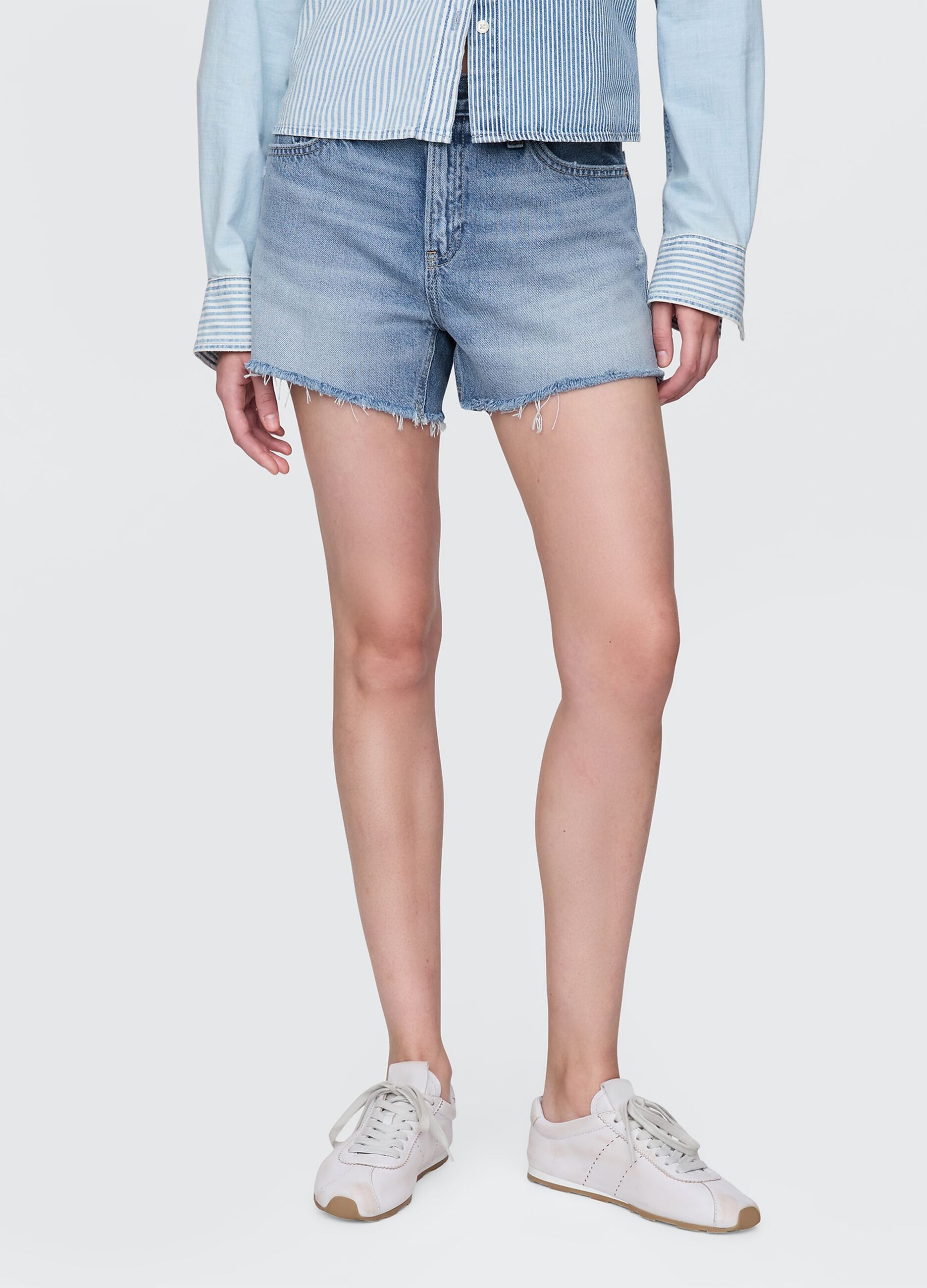 Light Denim Shorts