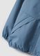 Light blue oversized hooded zip-up jacket for boys_3